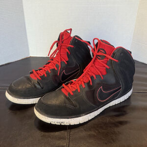 Nike Dunk Free Basketball Sneaker Size:14 Black Red 599466-061